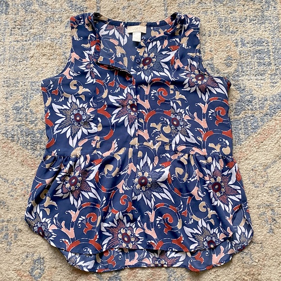 LOFT Tops - LOFT Patterned Blouse